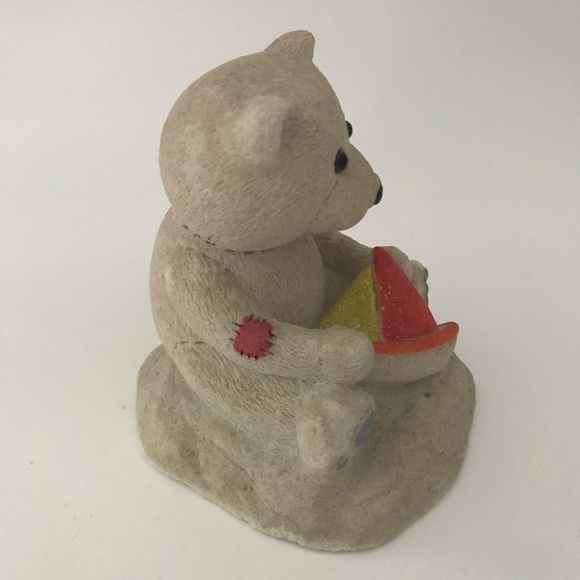 2001 A Mr Sandman Sand Sculpture Bear Figurine - Picture 2 of 9